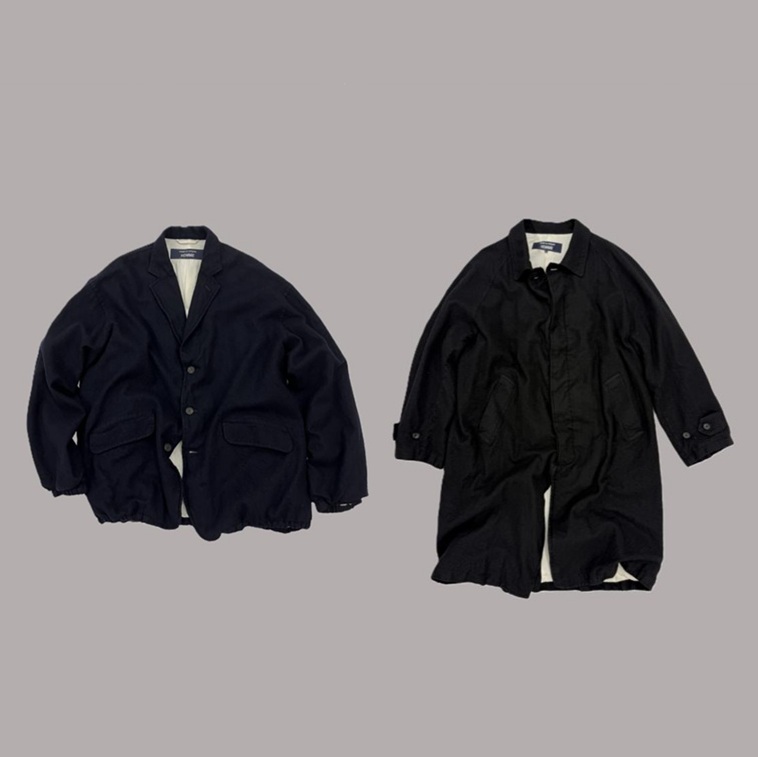 WOOL SERGE 製品縮絨 JACKET（テーラードジャケット）｜COMME des