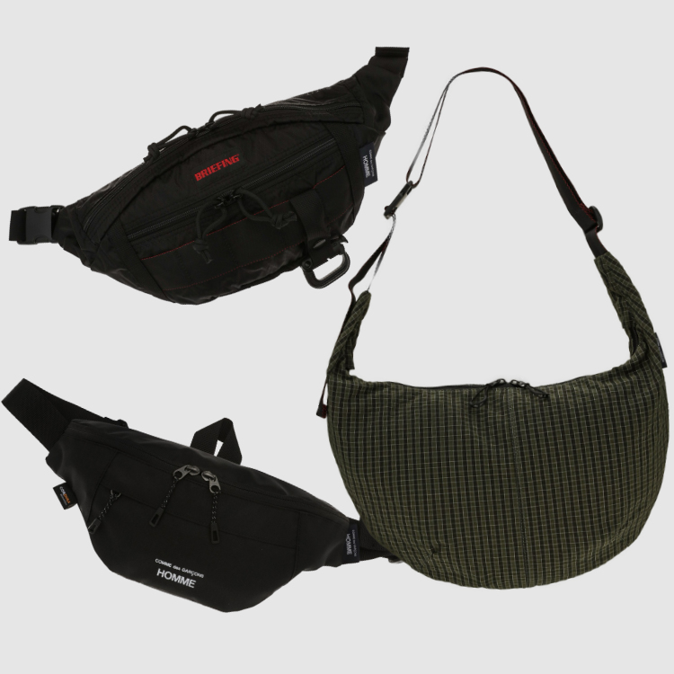 未使用 コムデギャルソン オム ESTEL CORDURA WAIST BAG ESTEL CORDURA WAIST BAG / HP-K291-051｜COMME des GARCONS HOMME