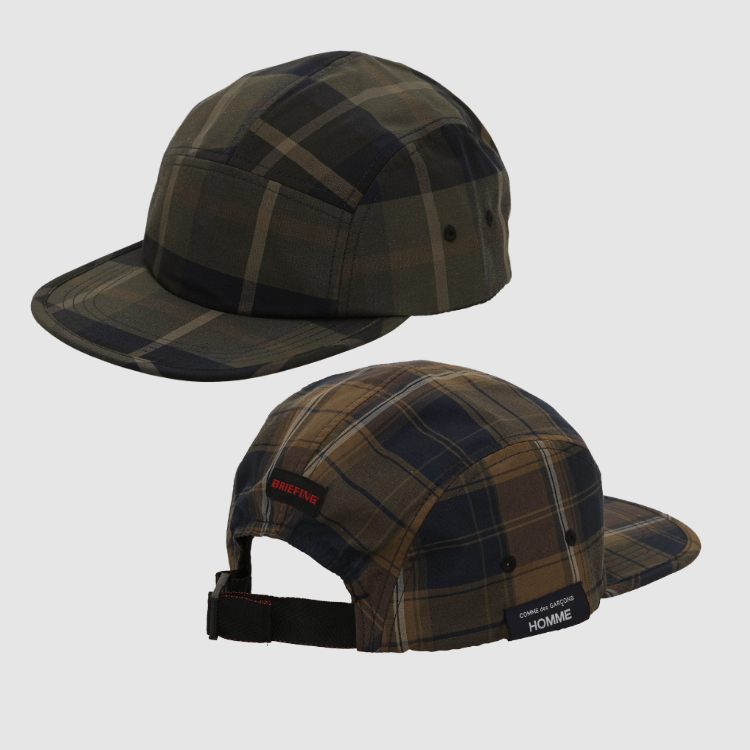 COMME des GARCONS HOMME�i�R�� �f �M�����\���E�I���j�̃V���b�v�j���[�X�u�wBRIEFING�x�u���[�t�B���O W�l�[�� JET CAP�v