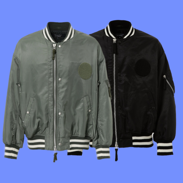 COMME des GARCONS HOMME�i�R�� �f �M�����\���E�I���j�̃V���b�v�j���[�X�uFLIGHT AWARD JACKET�v