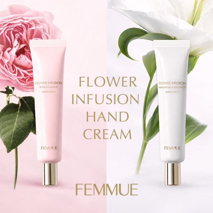 FEMMUE�i�t�@�~���j�̃V���b�v�j���[�X�u�y8/21�����z�݂��݂�������ۂ̎蔧�֓���2��̃n���h�N���[�����o��v