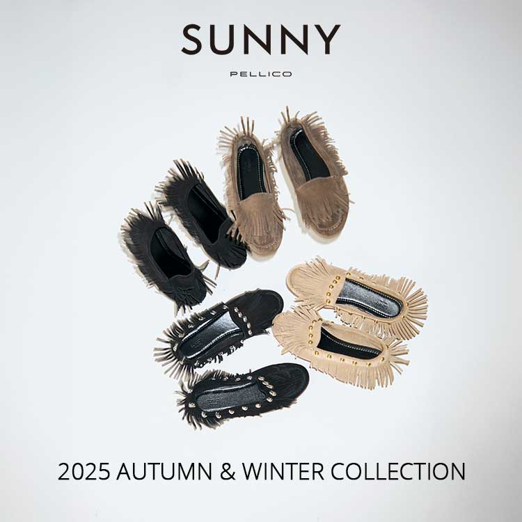 PELLICOiy[Rj̃Vbvj[XuyPELLICO SUNNYz2025 AUTUMN & WINTER COLLECTIONv