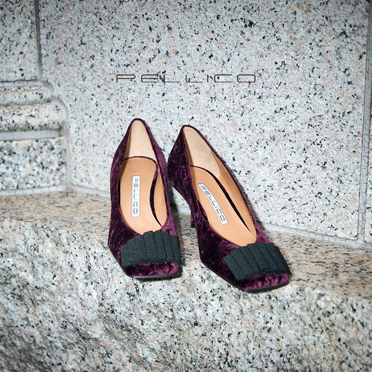 セール】CUORE ミュール 3.5cm BLACK DOT（サンダル）｜PELLICO