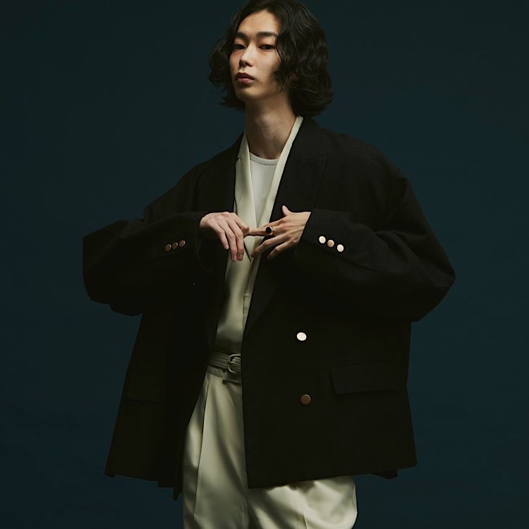 Oversize 6B assort blazer / オーバーサイズ６ボタンアソートブレザー