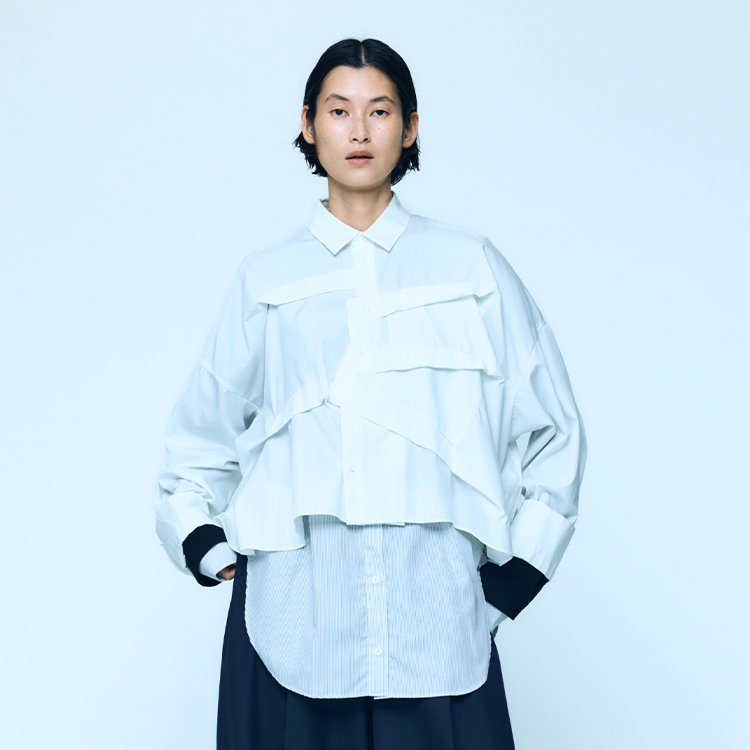 RELAX ELASTIC WIDE-TROUSERS（スラックス）｜ENFOLD（エンフォルド