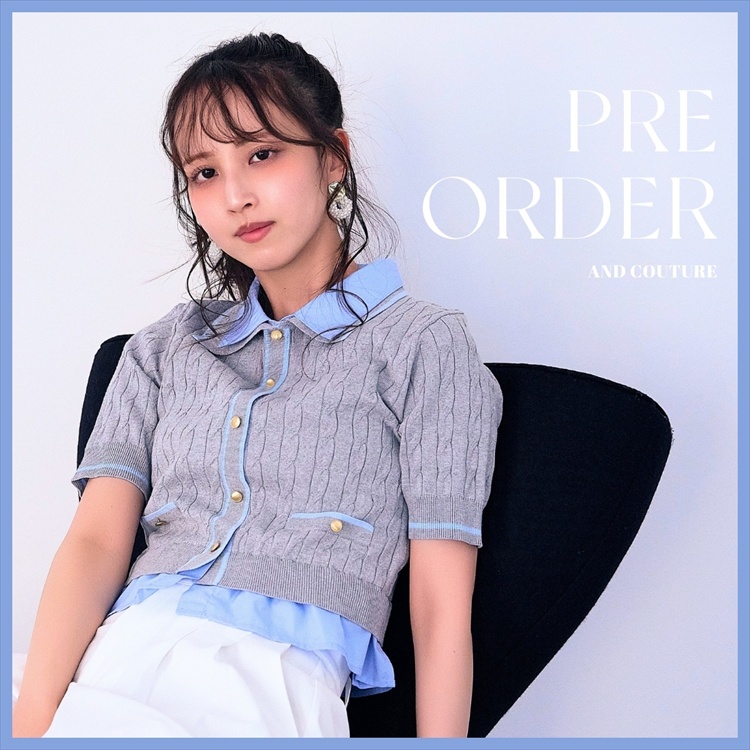 AND COUTURE�i�A���h�N�`���[���j�̃V���b�v�j���[�X�u�yAND COUTURE�zPRE ORDER�v