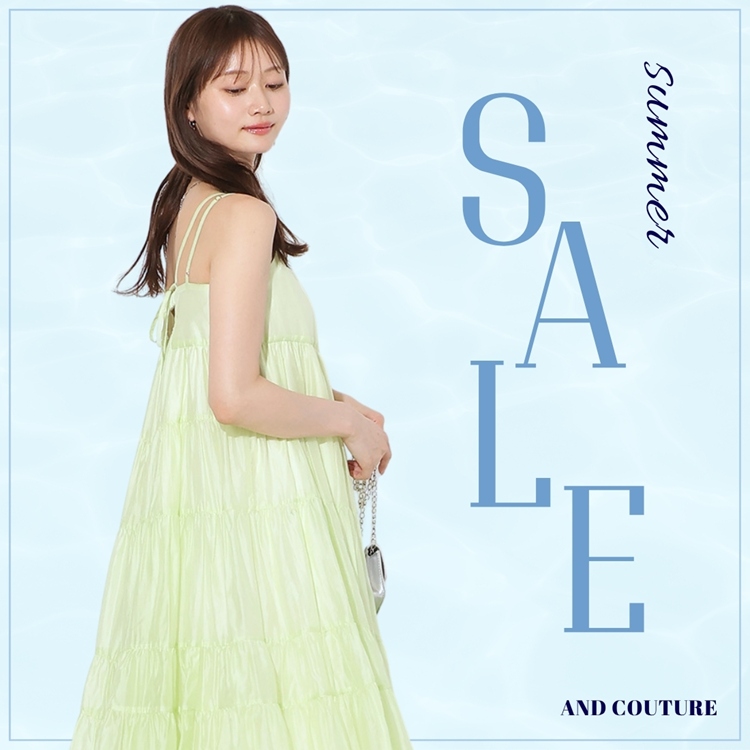AND COUTURE�i�A���h�N�`���[���j�̃V���b�v�j���[�X�u�yAND COUTURE�zSUMMER SALE �v