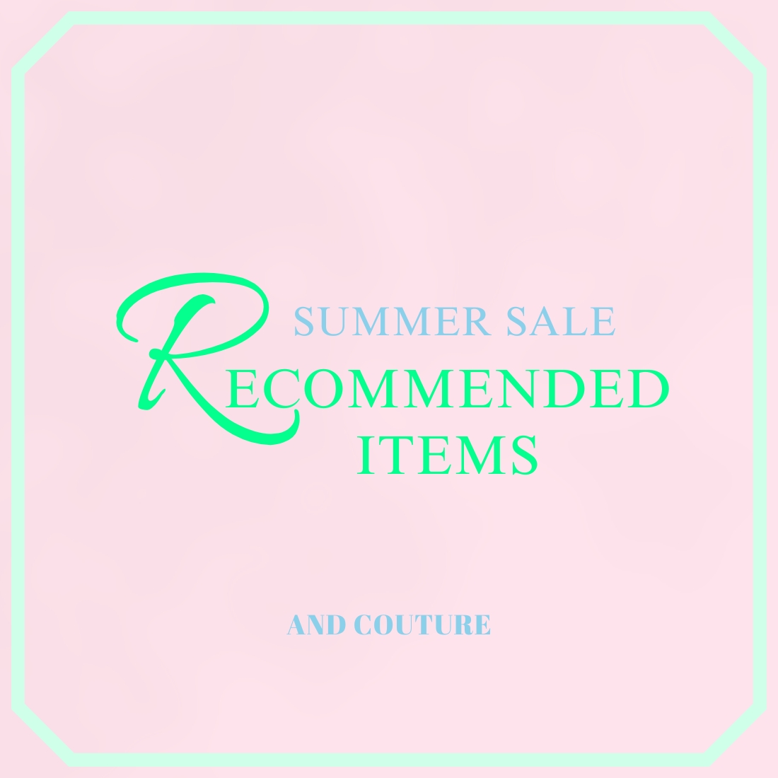 AND COUTURE�i�A���h�N�`���[���j�̃V���b�v�j���[�X�u�yAND COUTURE�zSALE RECOMMEND ITEMS�v