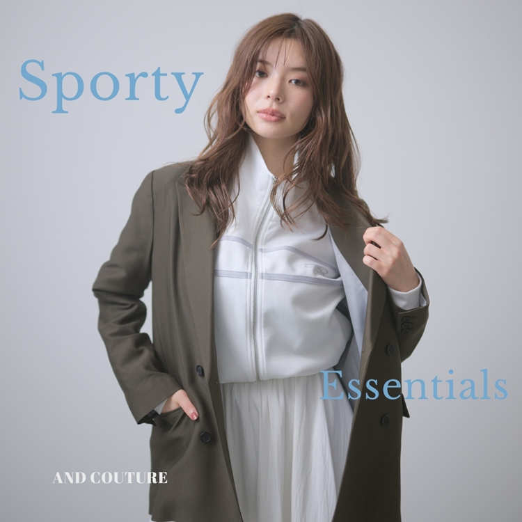 AND COUTURE�i�A���h�N�`���[���j�̃V���b�v�j���[�X�u�yAND COUTURE�zSporty Essentials�v