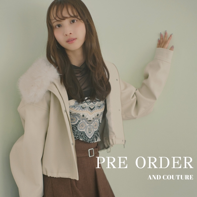 AND COUTURE�i�A���h�N�`���[���j�̃V���b�v�j���[�X�u�yAND COUTURE�zPRE ORDER�v