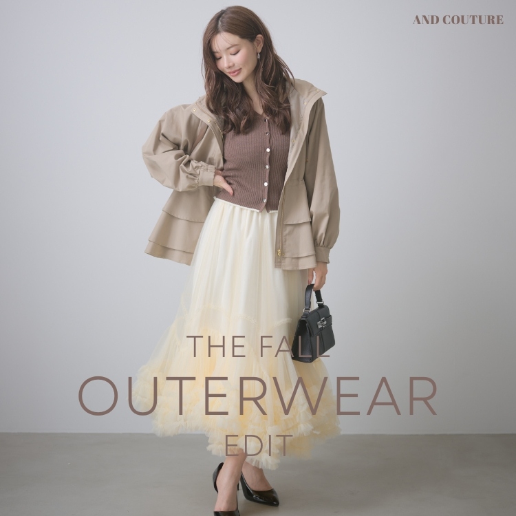 AND COUTURE�i�A���h�N�`���[���j�̃V���b�v�j���[�X�u�yAND COUTURE�zTHE FALL OUTERWEAR EDIT�v