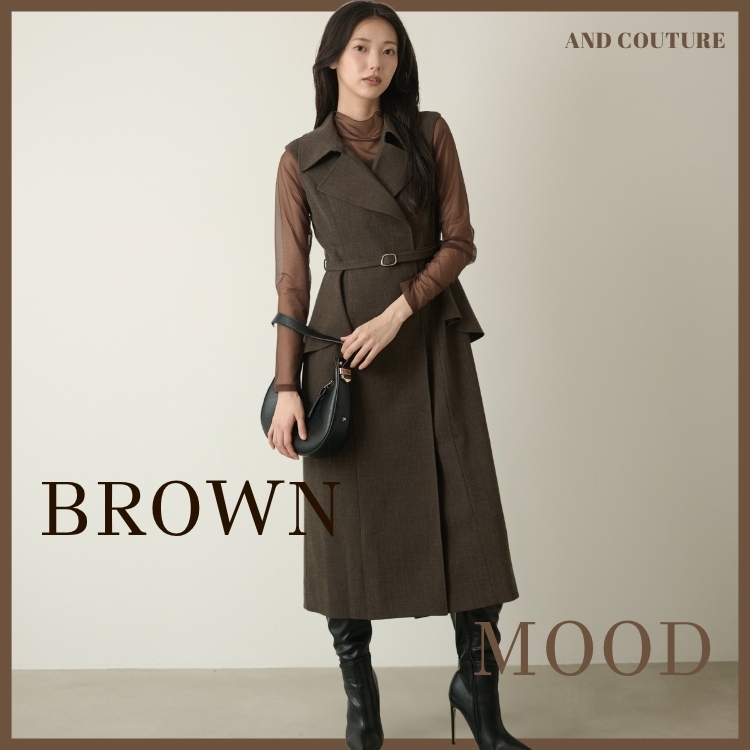 AND COUTURE�i�A���h�N�`���[���j�̃V���b�v�j���[�X�u�yAND COUTURE�zBROWN MOOD�v