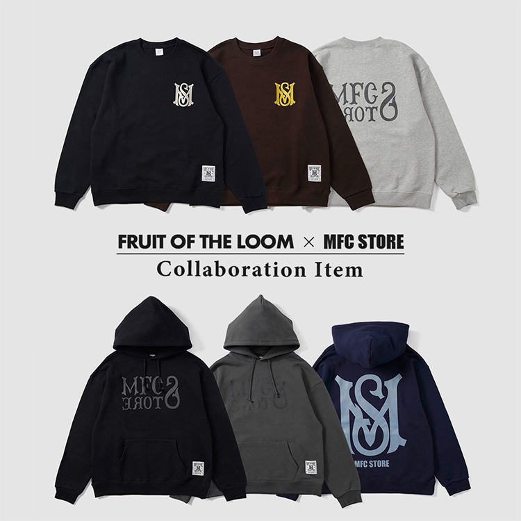 FRUIT OF THE LOOM x MFC STORE MS LOGO '23 HOODIE（パーカー）｜MFC