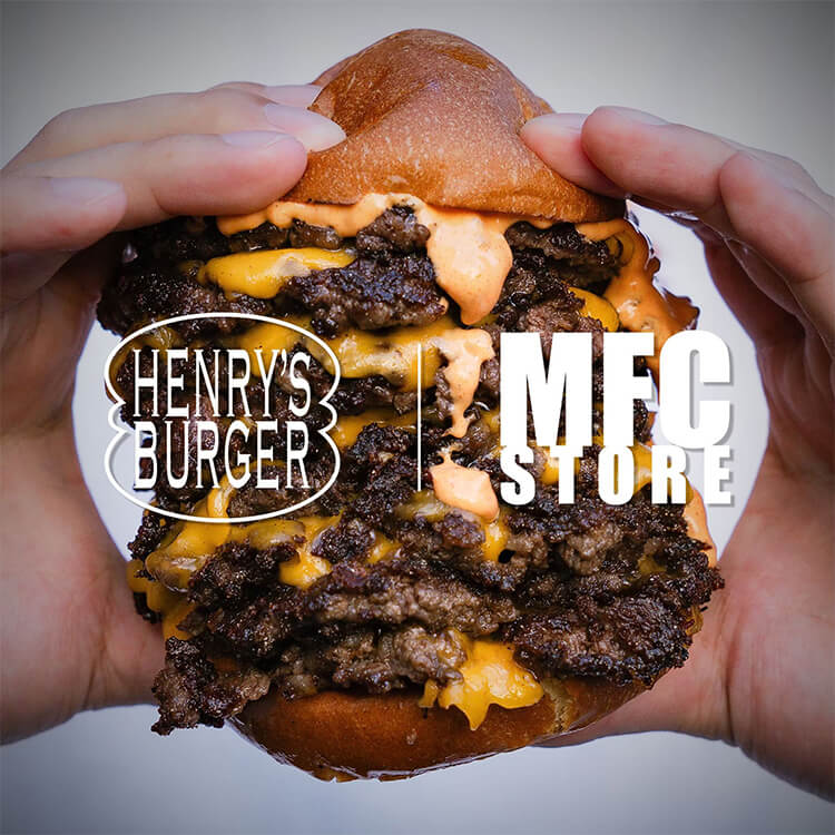 HENRY'S BURGER x MFC STORE S/S TEE No.3（Tシャツ/カットソー）｜MFC