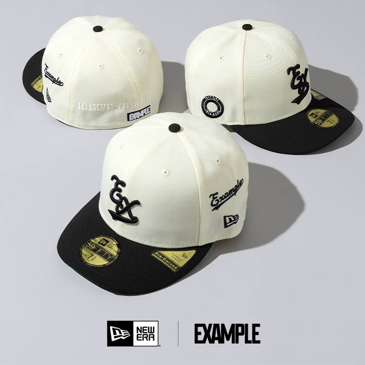 MFC STOREiGGtV[XgA[j̃Vbvj[XuyR{[VzNEW ERA x EXAMPLE COLLEGE EX LOGO 2TONE CAPv