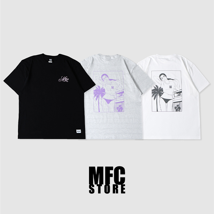 MFC STOREiGGtV[XgA[j̃Vbvj[XuyMIWACO R{[Vz MWC x MFC STORE SUMMER GIRL MONO S/S TEEv