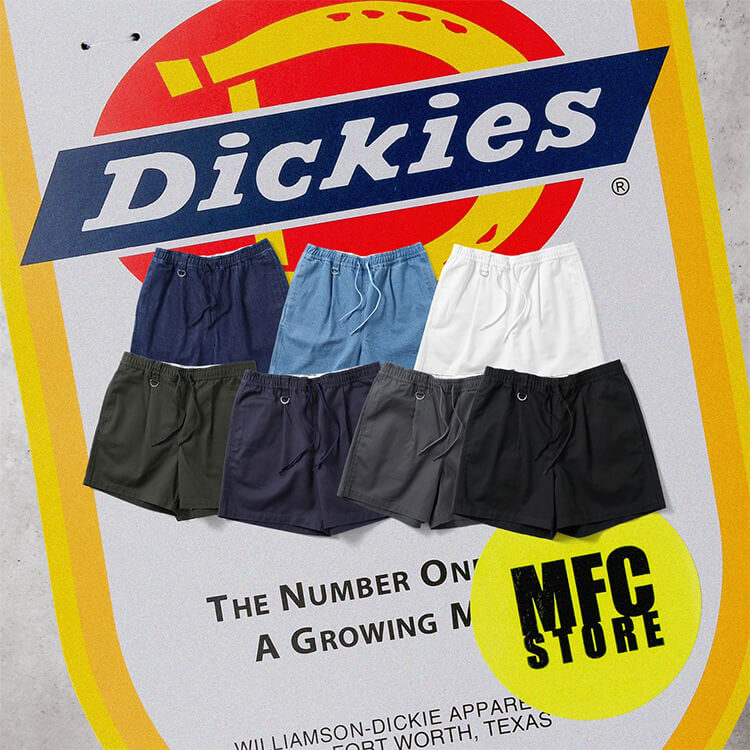 MFC STOREiGGtV[XgA[j̃Vbvj[XuyDickies R{[VzTUCK SHORT WORK PANTS Available NowIIv