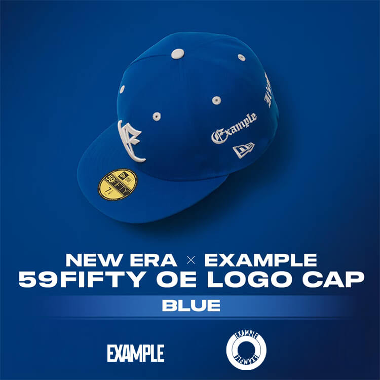 MFC STOREiGGtV[XgA[j̃Vbvj[XuyNEW ERA × EXAMPLEz59FIFTY OE LOGO CAP Available NowIIv