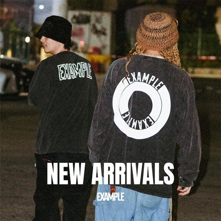 MFC STORE�i�G���G�t�V�[�X�g�A�[�j�̃V���b�v�j���[�X�u�yNEW�zEXAMPLE ROUND LOGO �� SIDE LOGO L/S TEE�v