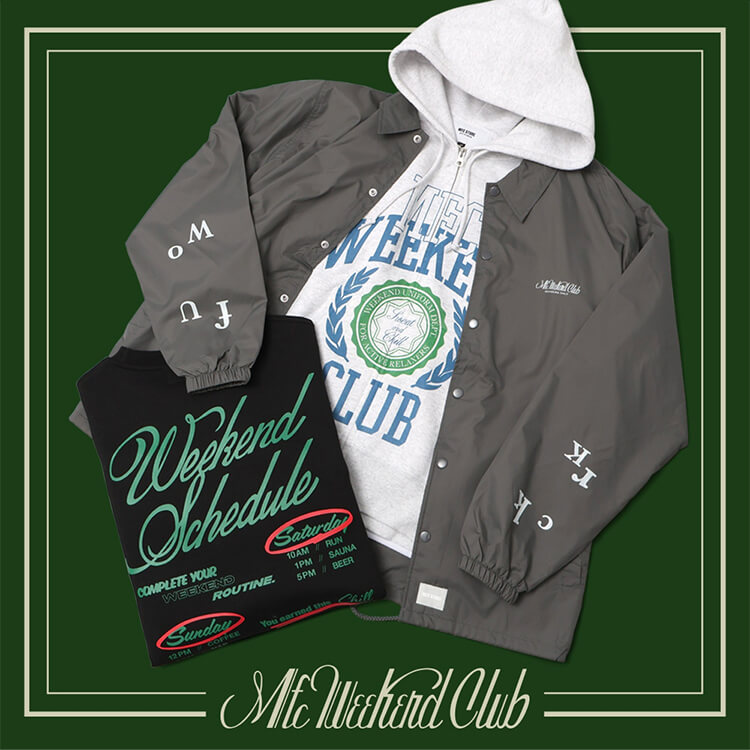 MFC STORE�i�G���G�t�V�[�X�g�A�[�j�̃V���b�v�j���[�X�u�yNew Collection�zMFC WEEKEND CLUB Available Now�I�I�v