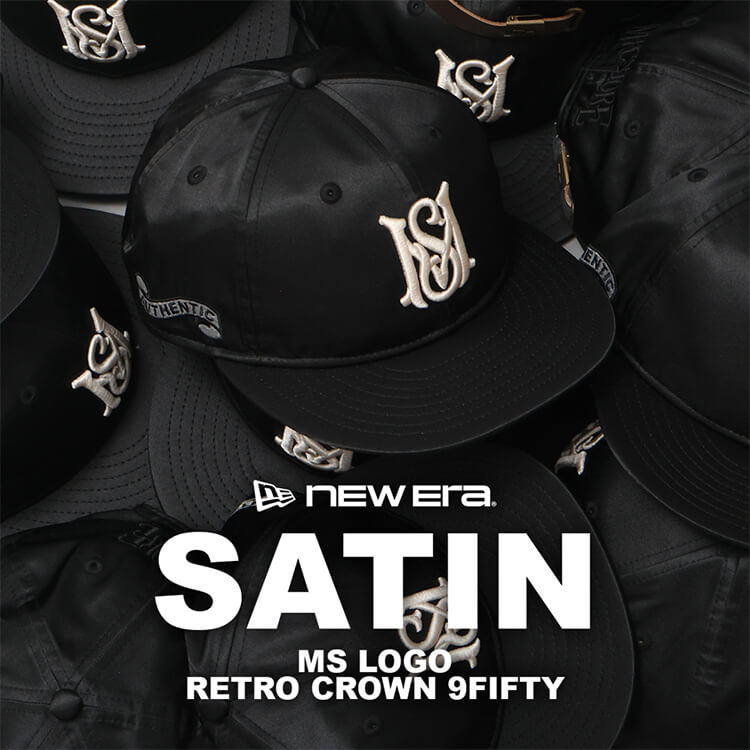 MFC STORE�i�G���G�t�V�[�X�g�A�[�j�̃V���b�v�j���[�X�u�yNEW ERA x MFC STORE ORIGINAL�zRC 9FIFTY SATIN MS LOGO CAP �v