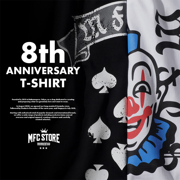MFC STORE�i�G���G�t�V�[�X�g�A�[�j�̃V���b�v�j���[�X�u�y8���N�zMFC STORE ORIGINAL Anniversary Items �v