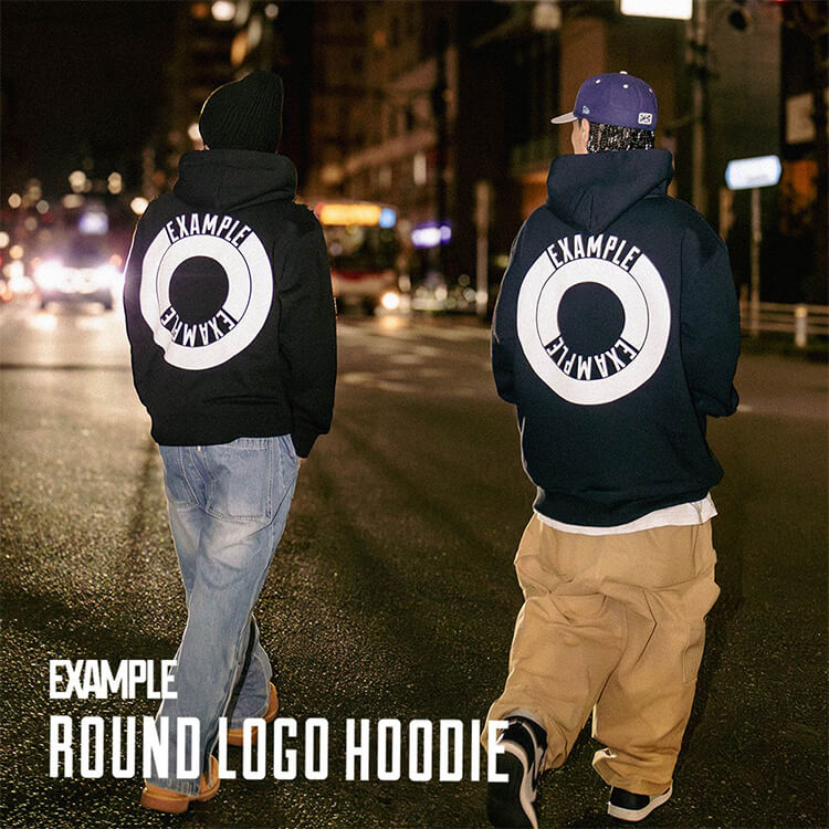 MFC STORE�i�G���G�t�V�[�X�g�A�[�j�̃V���b�v�j���[�X�u�yEXAMPLE�zROUND LOGO HOODIE Available Now�I�I�v
