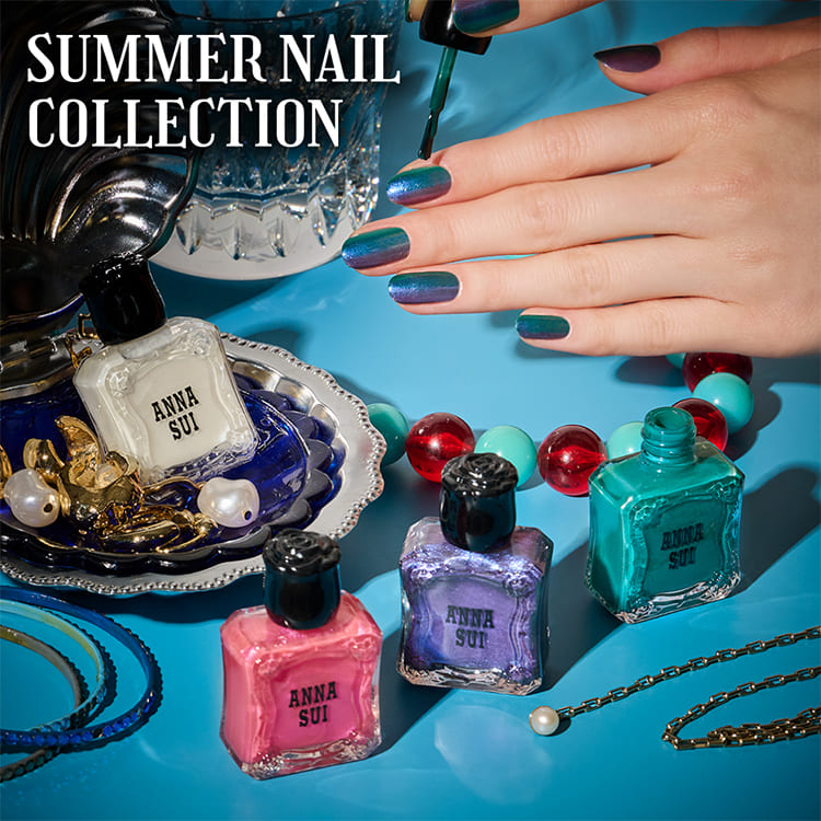 ANNA SUI COSMETICS�i�A�i �X�C �R�X���e�B�b�N�X�j�̃V���b�v�j���[�X�u�y�ĂɃI�X�X����zSUMMER NAIL COLLECTION�v