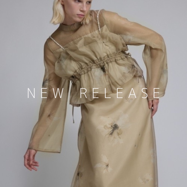 placement rib dissymmetry slit knit OP（ワンピース）｜WILLFULLY  