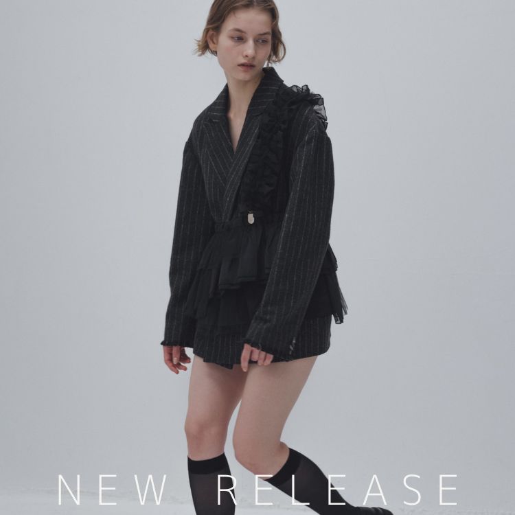 セール】round hem partial fur gently knit（ニット/セーター 