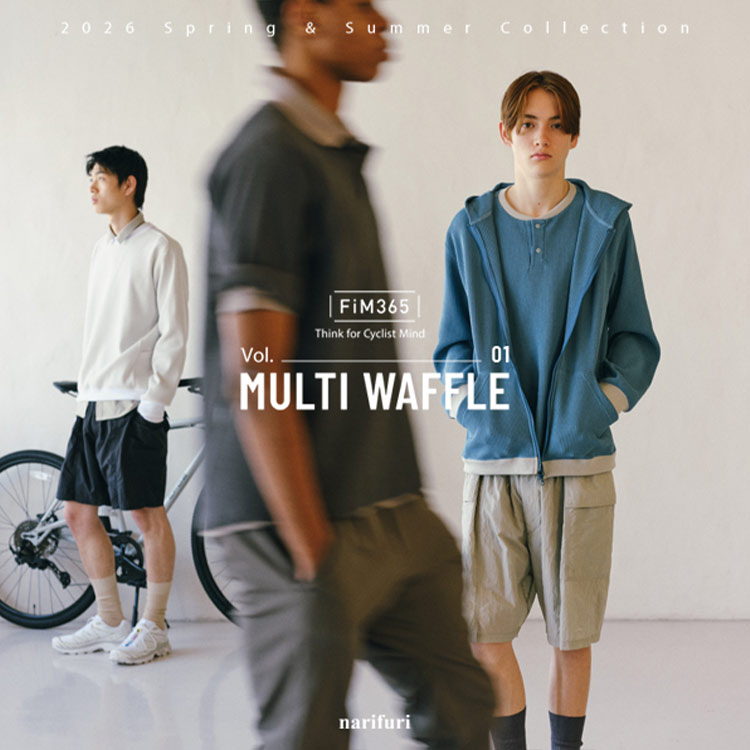 narifuri�i�i���t���j�̃V���b�v�j���[�X�u���ׂĂ̏u�Ԃ��A�����K�ɁB�bMULTI WAFFLE�v