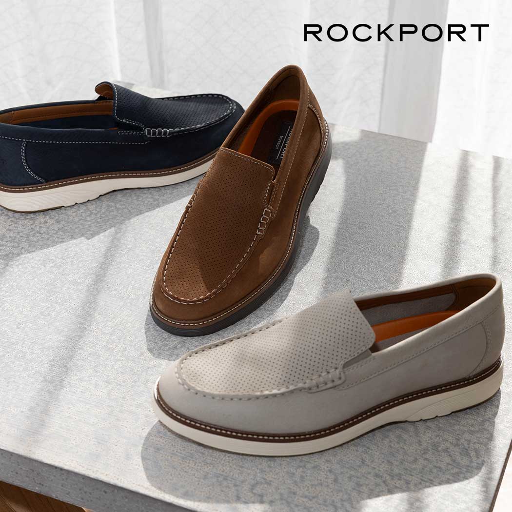 ROCKPORT�i���b�N�|�[�g�j�̃V���b�v�j���[�X�u�y���ڃA�C�e���z��l�ȃp�[�t�H���[�V�����f�U�C���̃X���b�|���A�C�e���v