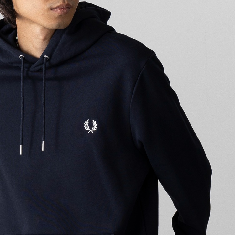 FRED PERRY】TIPPED HOODED SWEATSHIRT フレッドペリー スウェット