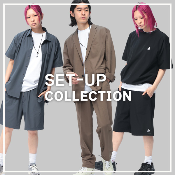 セットアップ】カジュアル スーツ メンズ 夏 COOL DRY ストレッチ