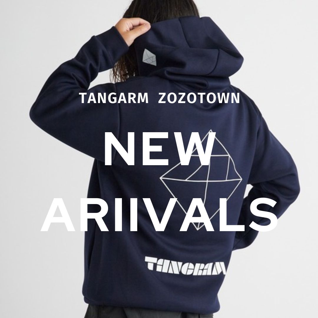 値下げ⭐️TANGRAM フーディー　M TANGRAM｜タングラムのトピックス「【TANGRAM】新作アイテム紹介