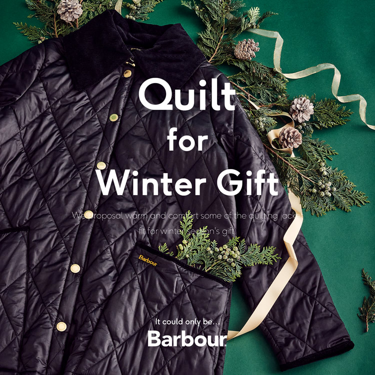 Barbour｜バブアーのトピックス「今年の冬は軽くてあたたかな