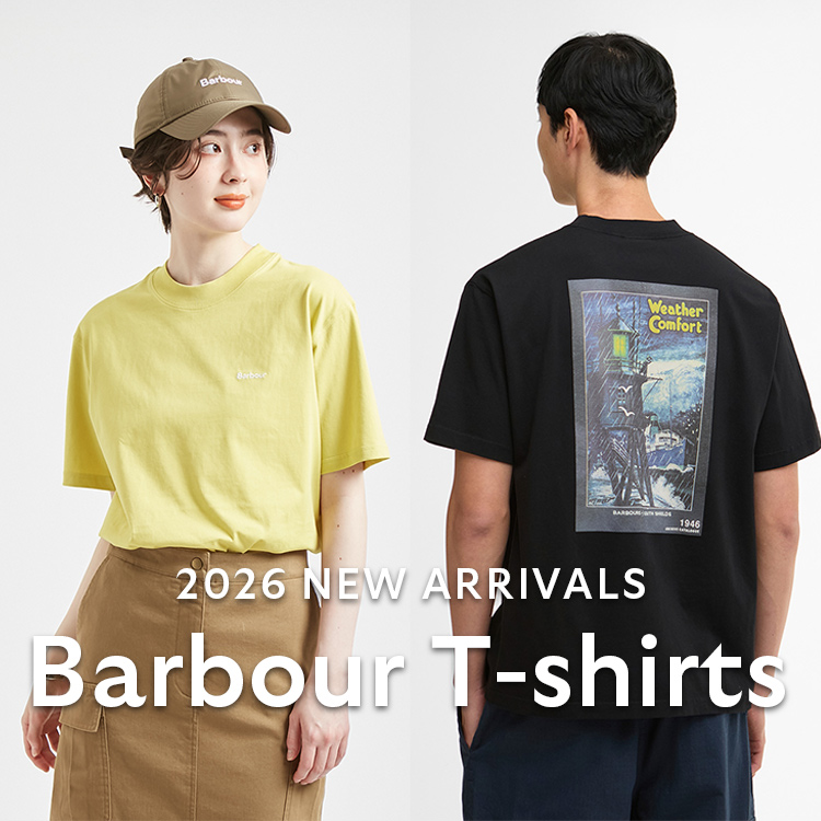 Barbour�i�o�u�A�[�j�̃V���b�v�j���[�X�u�y2026�t�ă��f���z�Ă��ʂ�u�ŏ{T�V���c�v�R���N�V���������X���ׁI�v