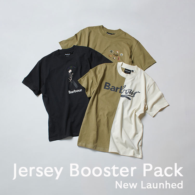 Barbour�i�o�u�A�[�j�̃V���b�v�j���[�X�u�y�A�W�A����zJersey Booster Pack���̔��J�n�I�v