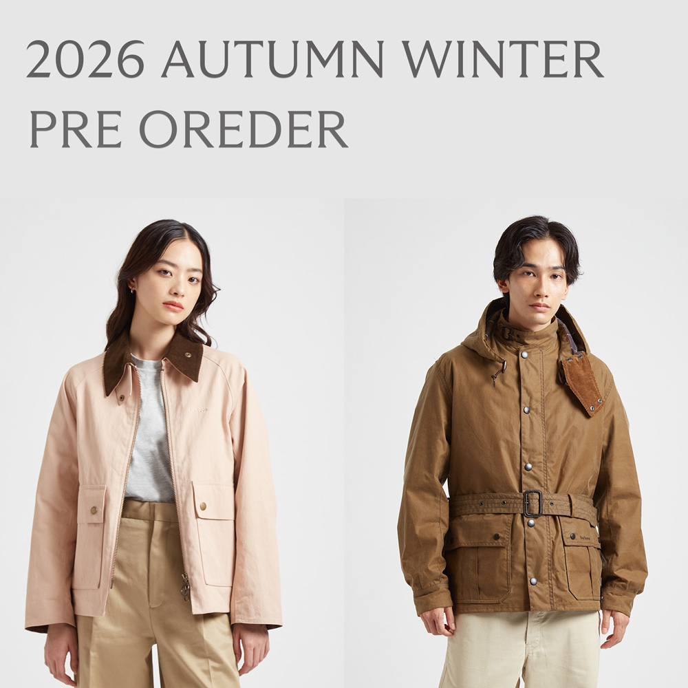 Barbour�i�o�u�A�[�j�̃V���b�v�j���[�X�u�y�����s�\��z2026�N�H�~�V��A�E�^�[�̐�s�\����X�^�[�g�I�v