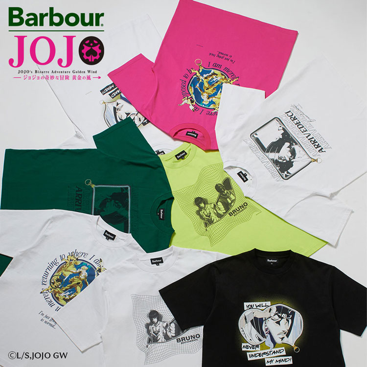 Barbour�i�o�u�A�[�j�̃V���b�v�j���[�X�u�A�j���u�W���W���̊�Ȗ`�� �����̕��v�O���t�B�b�NT�V���c���̔��I�v