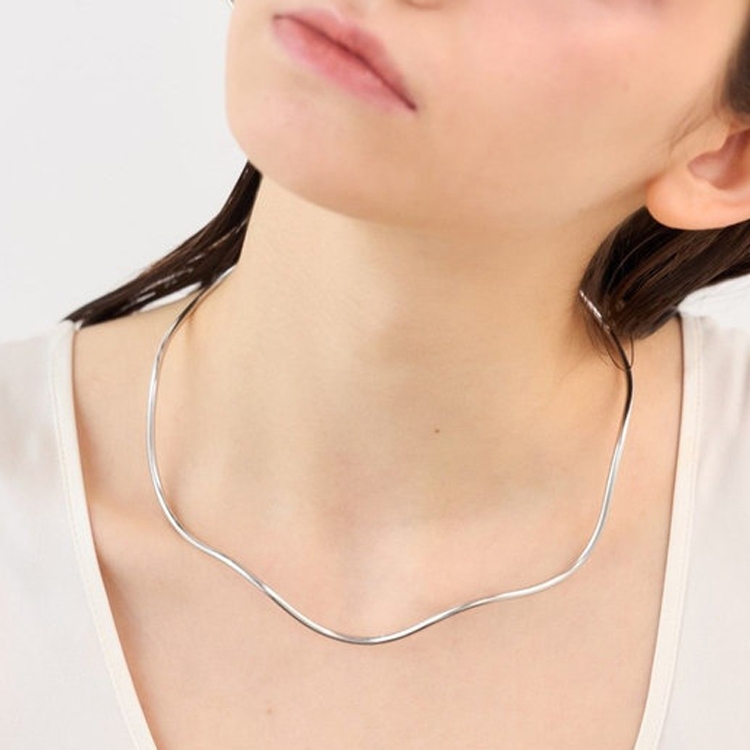 リグロウ ミディアム ネックカフ（ネックレス）｜ete bijoux