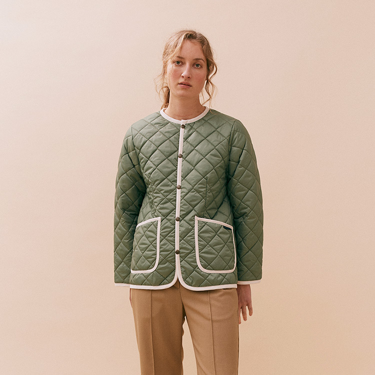 Lavenham｜ラベンハムのトピックス「【 LAVENHAM 】2023秋冬新作 CREW NECK JACKET WOMENS