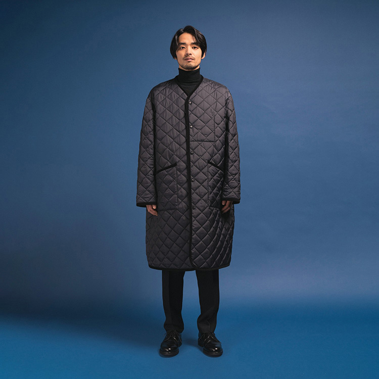 THORNHAM COAT MENS / ソーンハム コート メンズ（ノーカラー