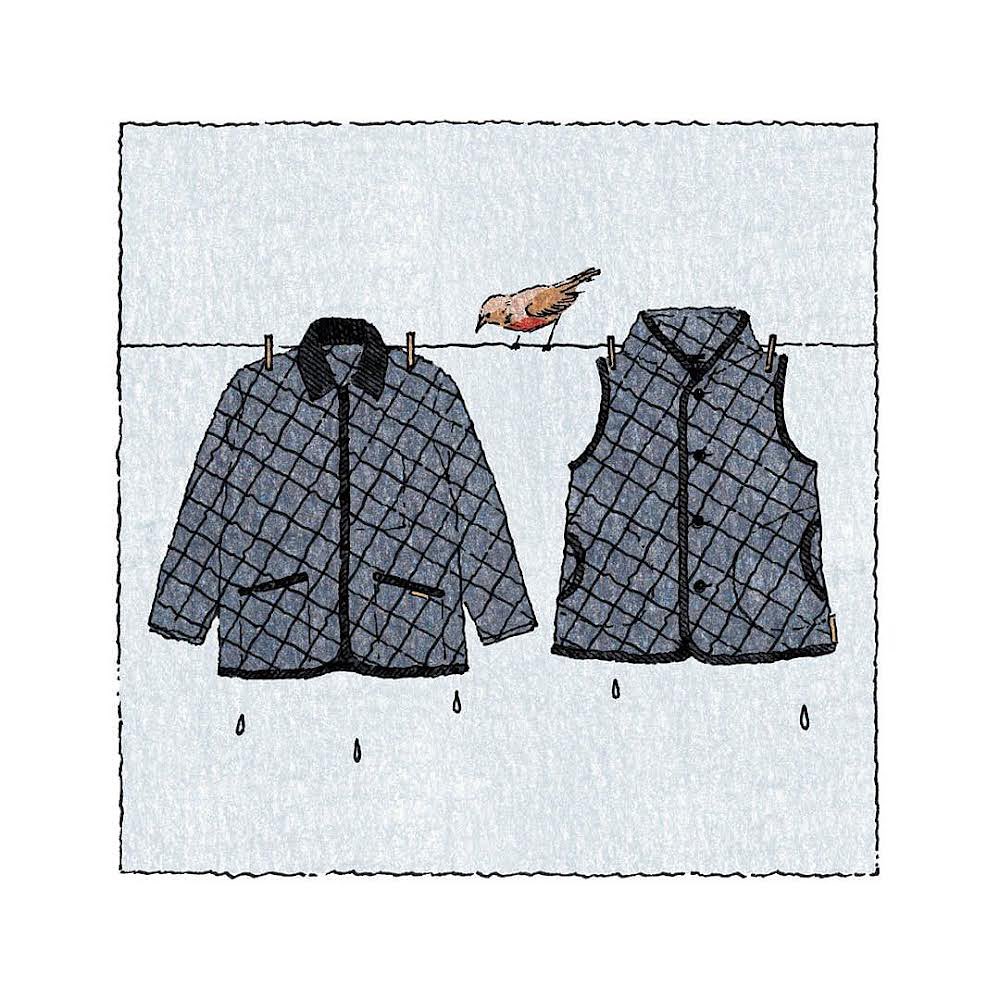 LAVENHAM EXCLUSIVE - COTTON BOMBER GILET / ラベンハム