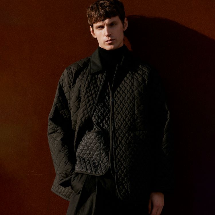 THORNHAM COAT MENS / ソーンハム コート メンズ（ノーカラー