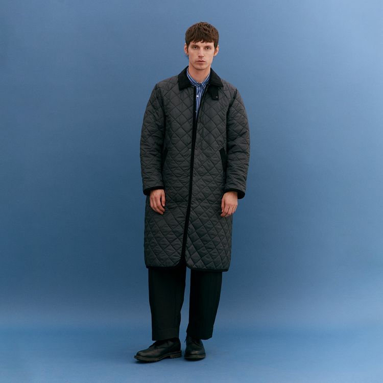THORNHAM COAT MENS / ソーンハム コート メンズ（ノーカラー