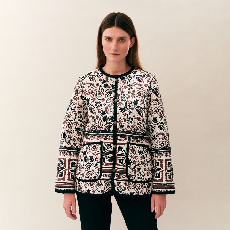 Lavenham�i���x���n���j�̃V���b�v�j���[�X�uLAVENHAM�b26SS Jacquard Cornard Jacket Womens�v