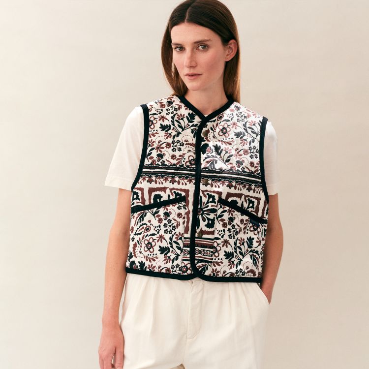Lavenham�i���x���n���j�̃V���b�v�j���[�X�uLAVENHAM�b26SS Jacquard Cropped Thornham Womens�v
