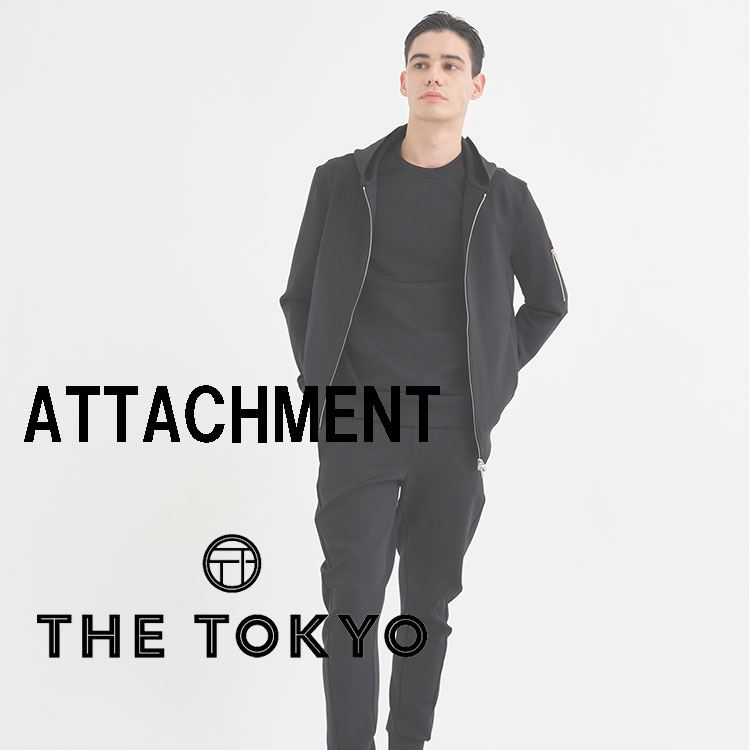 ATTACHMENT / アタッチメント】STRETCH SMOOTH CREWNECK PO/ストレッチ