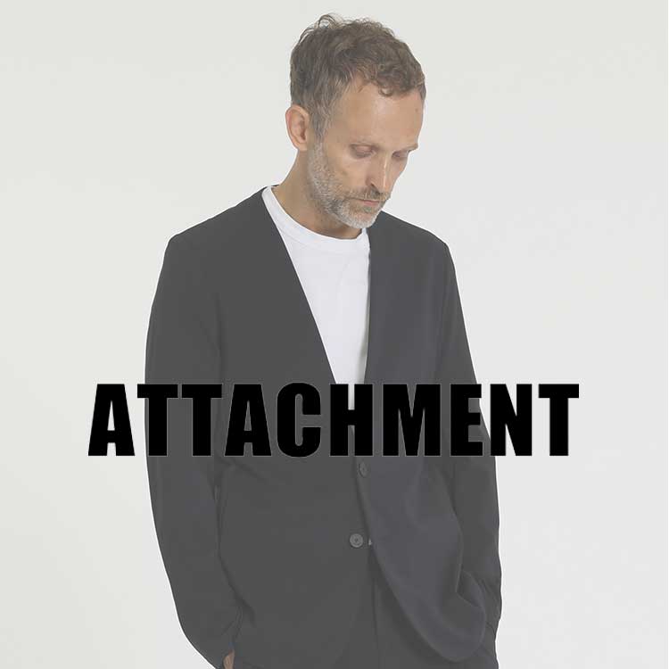 ATTACHMENT / アタッチメント】STRETCH SMOOTH CREWNECK PO/ストレッチ